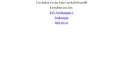 Desktop Screenshot of boesewill.de