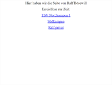 Tablet Screenshot of boesewill.de